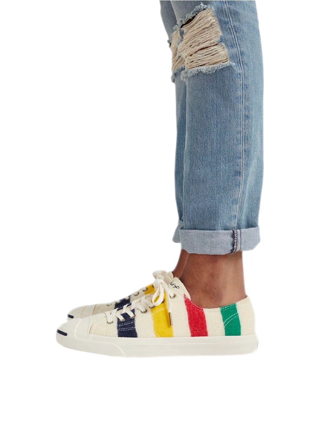 Hudson’s Bay Company Converse Jack Purcell Low-Top Sneakers In Hbc Stripes